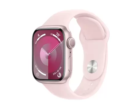 "Apple Watch Series 9 41mm Pink Aluminium Case With Light Pink Sports Band Price in Pakistan, Specifications, Features"