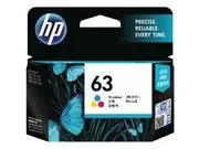 HP 63 TRI-COLOR ORIGINAL INK Cartridges (F6U61AA)