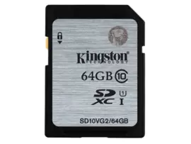 Kingston SD10VG2 64GB SDHC Class 10 UHS-I Flash Memory Card