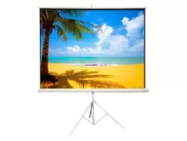 Hashmo Lucky Fine 6x6 Feet Tripod Projector Screen