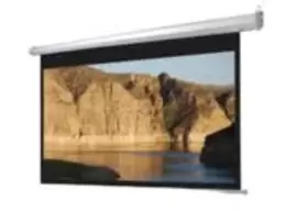 Screen Motorized Lucky Fine Fabic 16.5x12.4 Projector Screen