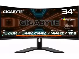 Gigabyte G34WQC A 34 Inch Curved Gaming LED Moniter