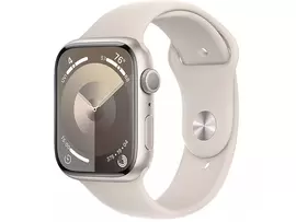 Apple Watch Series 9 41mm Starlight Aluminium Case Starlight Sports Band