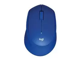 Logitech M331 Silent Plus Wireless Mouse Blue