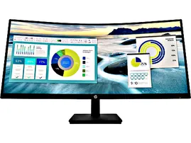 HP P34hc G4 34 Inch WQHD Curved LED Monitor