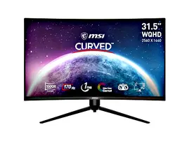 MSI LED 31.5 Inch G32CQ5P WQHD Curved Gaming Monitor