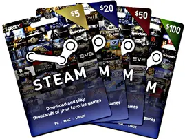 USA Steam Cards