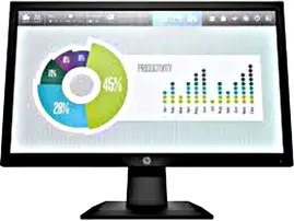 HP P204v LED Monitor 20 Inches