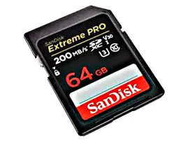 SanDisk 64GB 200mb/s Extreme PRO UHS-I Memory Card