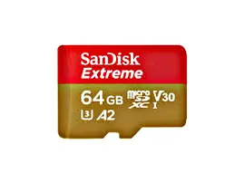 SanDisk 64GB 100mb/s Extreme Micro SDXC Memory Card