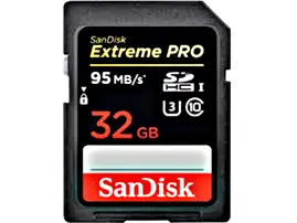 SanDisk 32GB 95mb/s Extreme Pro SDHC Memory Card