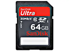 SanDisk Ultra 64GB 30mb/s SDXC Memory Card