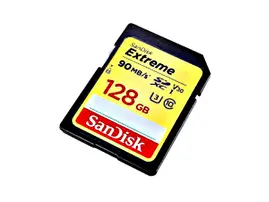 SanDisk 128GB 90mb/s Extreme SDHC Memory Card