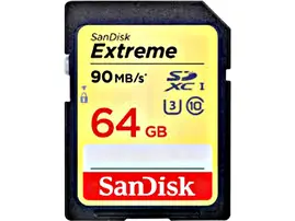 SanDisk 64GB 90mb/s Extreme SDHC Memory Card